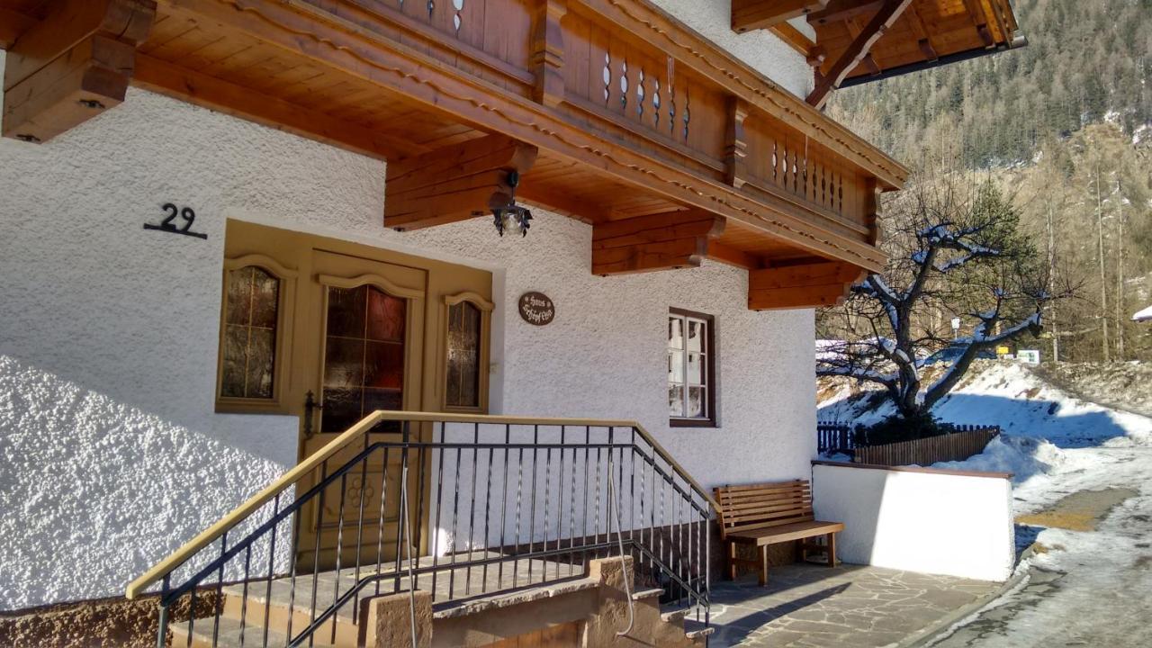 Gästehaus Schöpf Elsa Längenfeld Exteriör bild